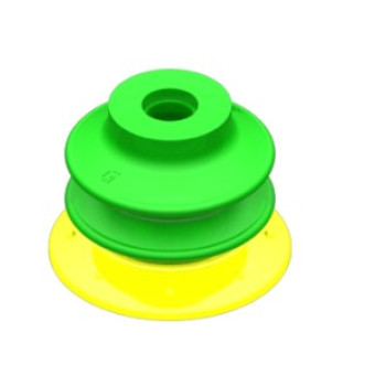 52mm-es PU 30/60 harmonikás tapadókorong, szűrővel, csatlakozó nélkül.