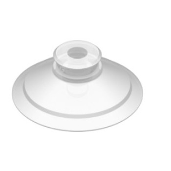 53mm-es FDA szilikon lapos tapadókorong, csatlakozó nélkül.