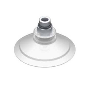 53mm-es FDA szilikon lapos tapadókorong, G1/8" külső menettel.