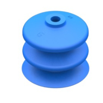 53mm-es HNBR 60 kétharmonikás tapadókorong, csatlakozó nélkül.