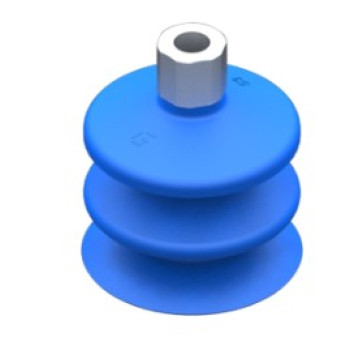 53mm-es HNBR 60 kétharmonikás tapadókorong, G1/8" külső menettel.