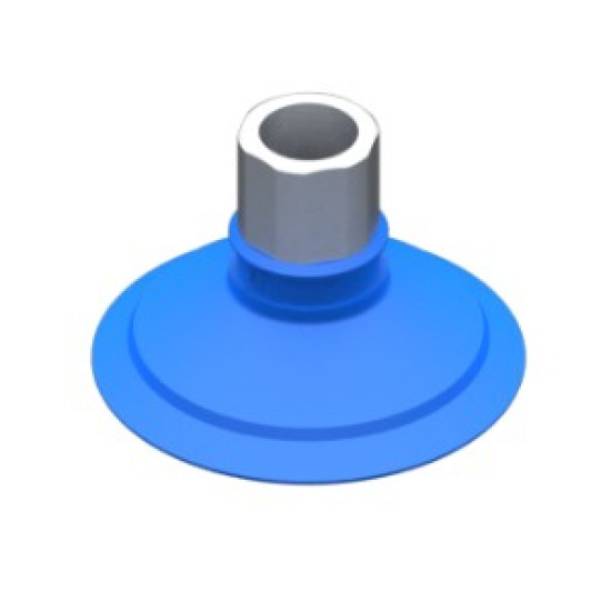 53mm-es HNBR 60 lapos tapadókorong, G1/4" belső menettel.