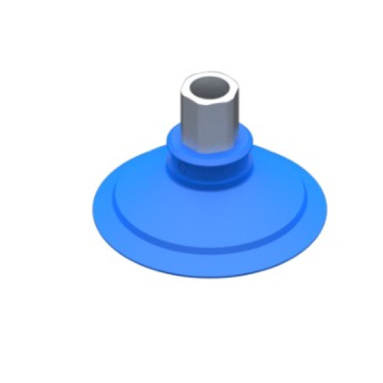 53mm-es HNBR 60 lapos tapadókorong, G1/8" belső menettel.