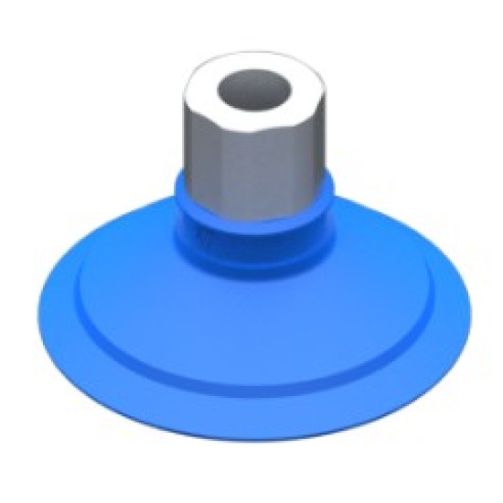 53mm-es HNBR 60 lapos tapadókorong, G1/8" belső menettel.