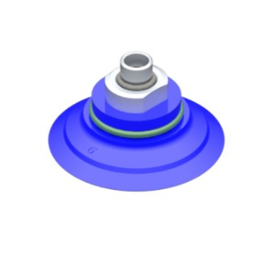 53mm-es HNBR lapos tapadókorong, G1/8" külső menettel.
