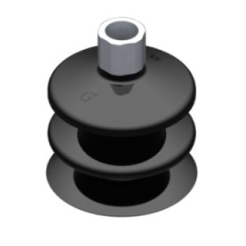 53mm-es NBR 50 kétharmonikás tapadókorong, G1/4" belső menettel.
