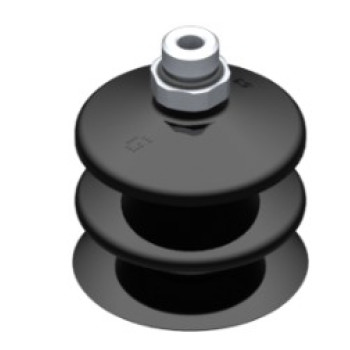 53mm-es NBR 50 kétharmonikás tapadókorong, G1/4" külső menettel.