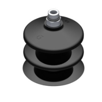 53mm-es NBR 50 kétharmonikás tapadókorong, G1/8" külső menettel.