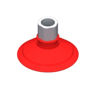 53mm-es szilikon lapos tapadókorong, G1/4" belső menettel.
