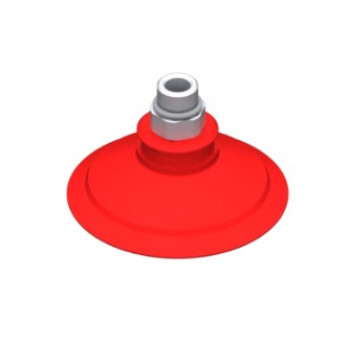 53mm-es szilikon lapos tapadókorong, G1/8" külső menettel.