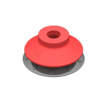 55mm-es PU 30/60 harmonikás tapadókorong, csatlakozó nélkül.