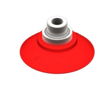 60mm-es PU 40 lapos tapadókorong, csúszásmentes, G3/8" külső menettel.