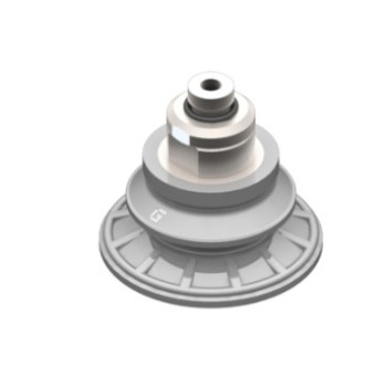 63mm-es NBR 60 harmonikás tapadókorong, G1/4" külső menettel.