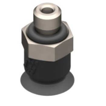 6mm-es EPDM 50 lapos tapadókorong, M3 külső menettel.