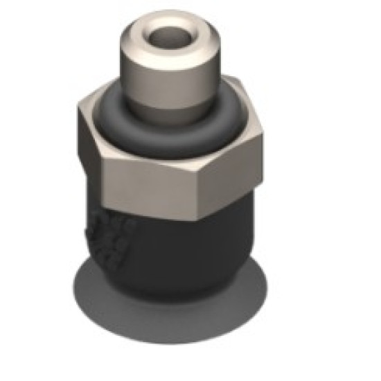 6mm-es EPDM 50 lapos tapadókorong, M3 külső menettel.