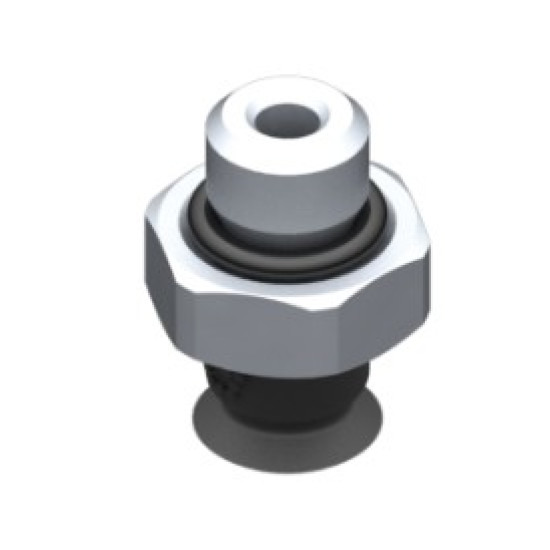 6mm-es EPDM 50 lapos tapadókorong, M5 külső menettel.