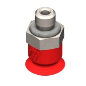 6mm-es szilikon lapos tapadókorong, M3 külső menettel.