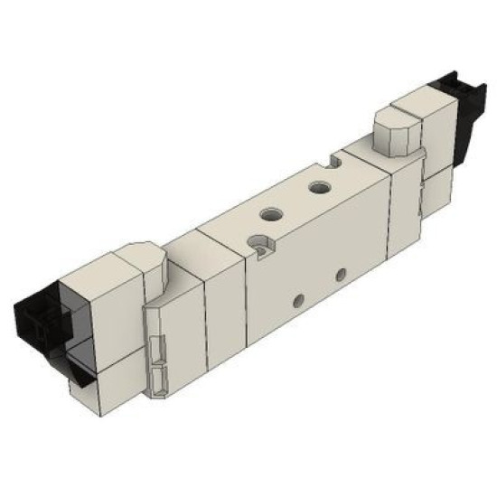 Mágnesszelep-5/3 utú, közép. leszellőz., AC 110V, menetes csat.:1/8", vez.:2m.