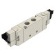 6V mágnesszelep - 5/2 utú, bistabil, AC 110 V, menetes csatl.: 1/8", vez.:2m.