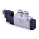 7V mágnesszelep -5/2 utú, bistabil, AC 220 V, gyors csat.:  d=4mm, vez.: 0,5m.