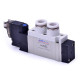 7V mágnesszelep -5/2 utú, monostabil, DC 24 V, gyors csat.:  d=6mm, vez.: 2m.