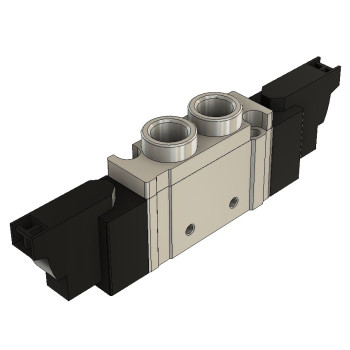 7V mágnesszelep -5/2 utú, bistabil, AC 110 V, menetes csat.: 3/8", vez.: 0,5m.