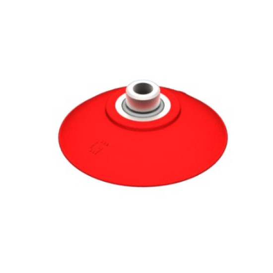 80mm-es PU 40 lapos tapadókorong, csúszásmentes, G3/8" külső menettel.