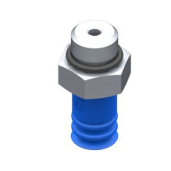 9mm-es HNBR 60 kétharmonikás tapadókorong, G1/8" külső menettel.