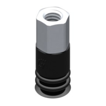 9mm-es NBR 50 kétharmonikás tapadókorong, M5 belső menettel.