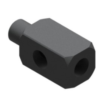 Adapter vákuumkorong rögzítéshez, G1/8 menettel, alumínium.
