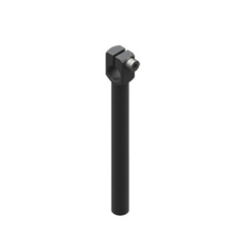 Bilincses leszorító szár, átmérő 10 mm, hosszú, csavarokkal - Alu