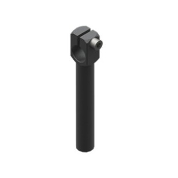 Bilincses leszorító szár, átmérő 14 mm, közepes, csavarokkal - Alu
