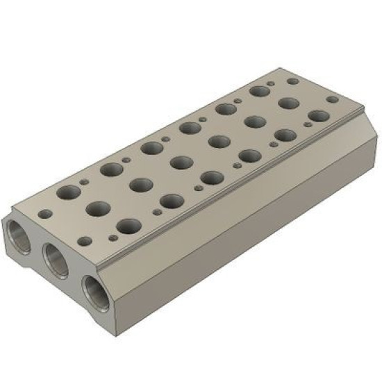 Elosztótömb 6V -100 széria, 14 állomásos