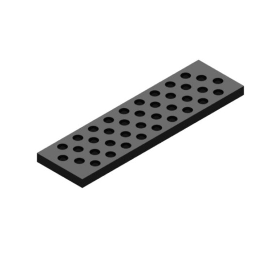 EPDM habszivacs - FGS-120-0400-F20-RM - 120x400mm