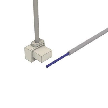2-eres, 3 méter, csatlakozó nélkül, 125C°-ig