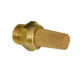 Hosszú hangtompító - 1/8", sárgaréz