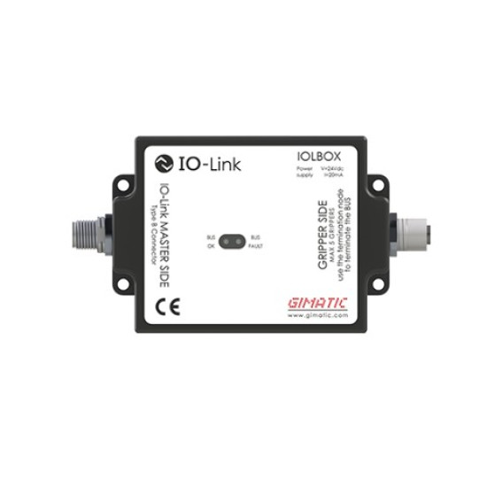 IO-Link - Modbus RTU gateway akár 5 megfogó hálózatba kötéséhez.