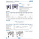 Csat:3/4 " , fél auto és man, mérővel, nyomást.: (1,5 -9bar), 5 mikron, 