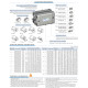 Kompakt 1/8"-Kettős műk., át 32 X 80mm löket, mágneses, (külső menet)