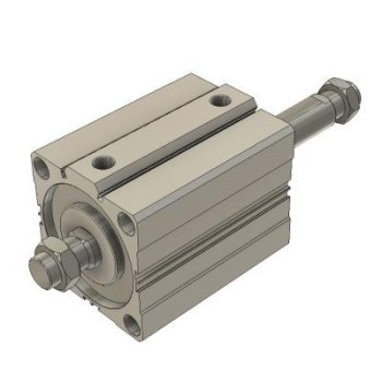 Kompakt - változtatható kettős tengely, 1/4" - 63X100, mágneses