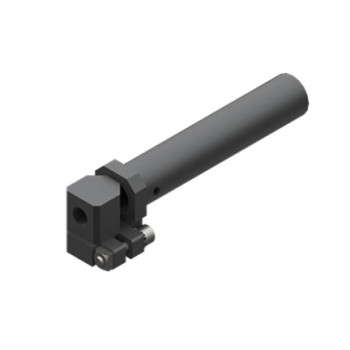 Könyök leszorítóval vákuum szívókoronghoz, szárátmérő 20 mm, közepes, G1/8 - Alu