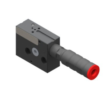 Közepes vákuumszivattyú: 2 fokozatú, HV, ISO szelep előkészítés, G1/4" port.