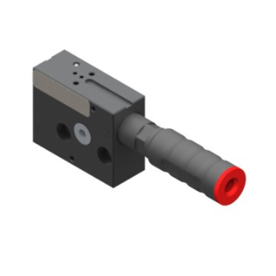 Közepes vákuumszivattyú: 2 fokozatú, LP, ISO szelep előkészítés, G1/4" port.