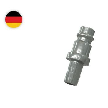 Kuplung Csatlakozó - Univerzális gyorscsatl., német, tömlőhöz D=6mm