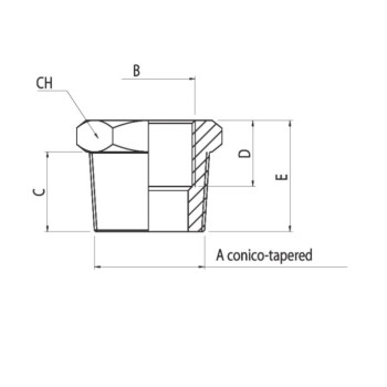 Kúpos szűkítő 1/2" - 1/4"