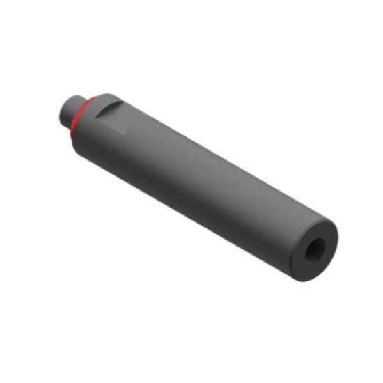 Levegőszállító hosszabbító cső, átmérő 10 mm, rövid, M5 - Alu