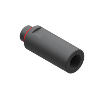 Levegőszállító hosszabbító cső, átmérő 20 mm, rövid, G1/4 - Alu