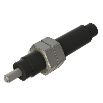 Lökéscsillapító - M14 menet, 12 mm löket, alacsony sebesség, kupak nélkül