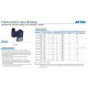 Mágnesszelep - 02/02 utú, direkt műk., NC, 10bar, 3/8 " DC24V