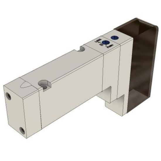 Mágnesszelep D-Sub 6D - 200 sorozat, 5/2 utú, dupla szelepes, DC 24 V,